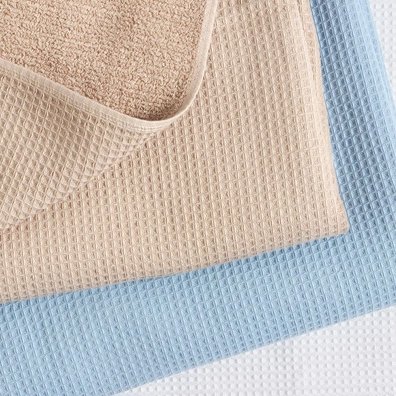 Tecido turco/Tecido piqué em favo Liso – taupe claro,  image number 5