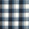Flanela de algodão Xadrez grande – azul ganga/branco sujo,  thumbnail number 1