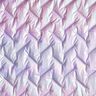 Tecido acolchoado Padrão diagonal, iridescente – vermelho violeta pálido,  thumbnail number 1