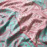 Moda de praia Toalha estilo hammam Ornamentos Jacquard – hortelã-pimenta/púrpura,  thumbnail number 2