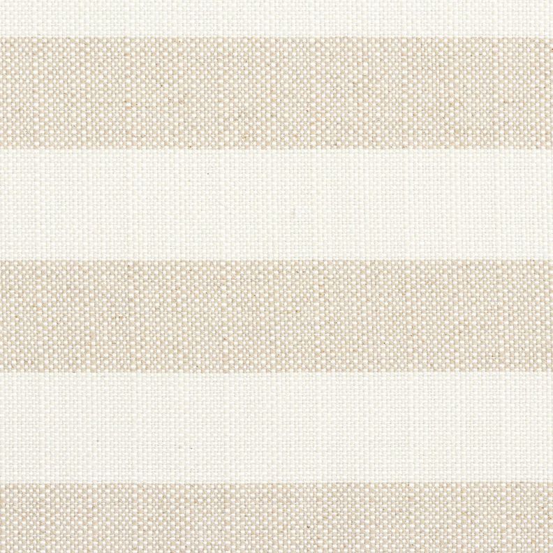 Tecido para decora&ccedil;&atilde;o Panam&aacute; Riscas grossas &ndash; bege claro/natural,  image number 1