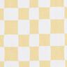 Tecido de algodão Cretone Xadrez abstrato – branco/amarelo-baunilha,  thumbnail number 1