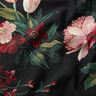 Tecido para decoração Gobelina Bouquet de flores – preto/carmin,  thumbnail number 2