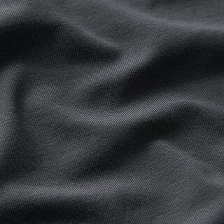 GOTS Jersey de algodão | Tula – cinzento escuro, 