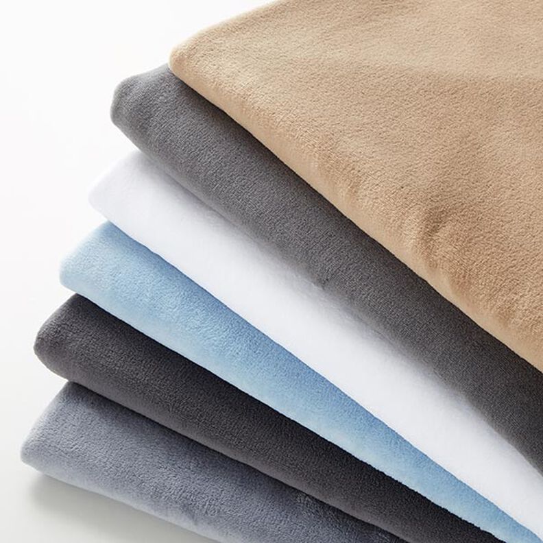 Tecido polar fofinho &ndash; bege escuro,  image number 5