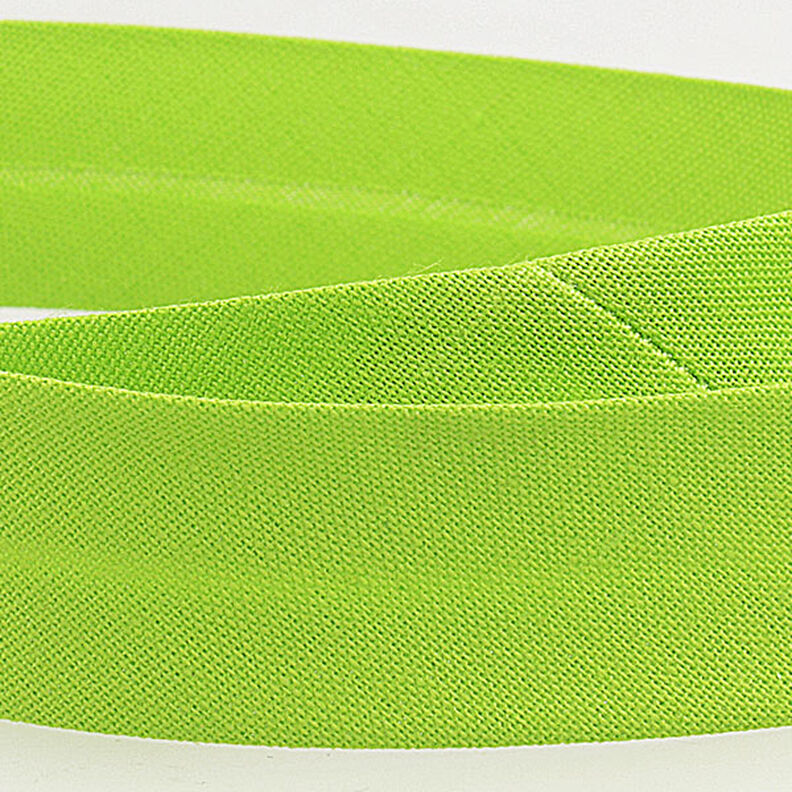 Fita de viés Polycotton [20 mm] – verde maçã,  image number 2