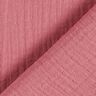 GOTS Musselina/ Tecido plissado duplo | Tula – rosa embaçado,  thumbnail number 4