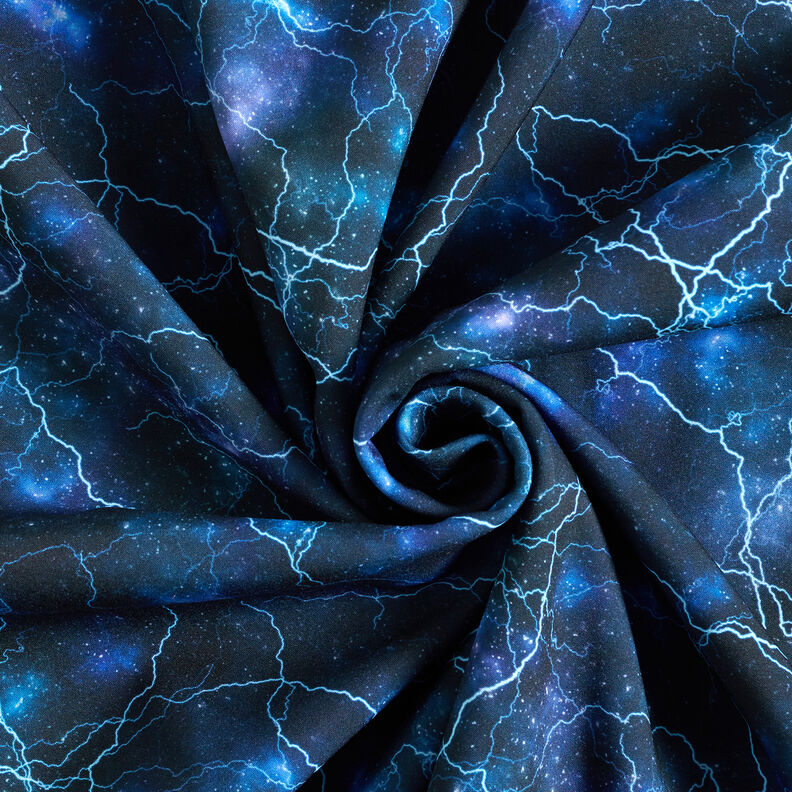 Softshell Trovoada Impressão Digital – azul-noite,  image number 4