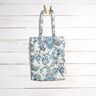 Tecido para decoração Lona Ornamentos florais orientais 280 cm – branco/azul,  thumbnail number 6