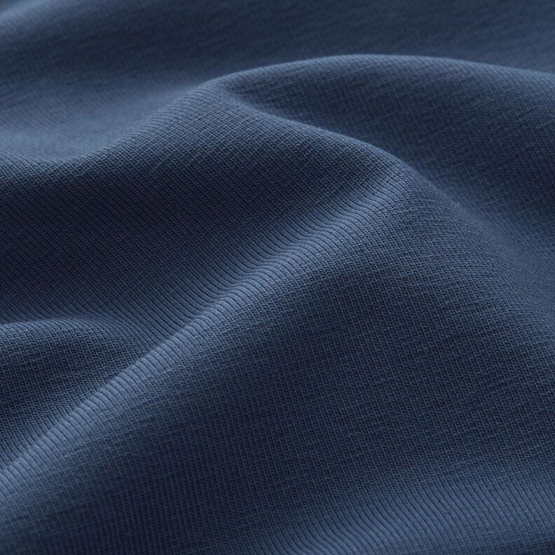 Jersey de algodão médio liso – azul-oceano,  image number 4