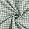 Tecido de algodão Textura xadrez – branco/verde amarelado,  thumbnail number 4
