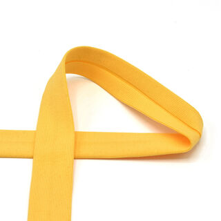 Fita de viés Jersey de algodão [20 mm] – amarelo-sol, 