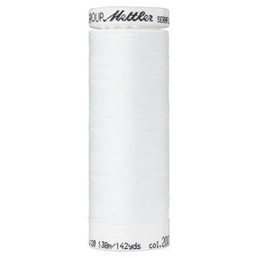 Linha de coser Seraflex para costuras elásticas (2000) | 130 m | Mettler – branco, 