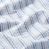 Anarruga Algodão Mistura de riscas – azul/branco,  thumbnail number 2