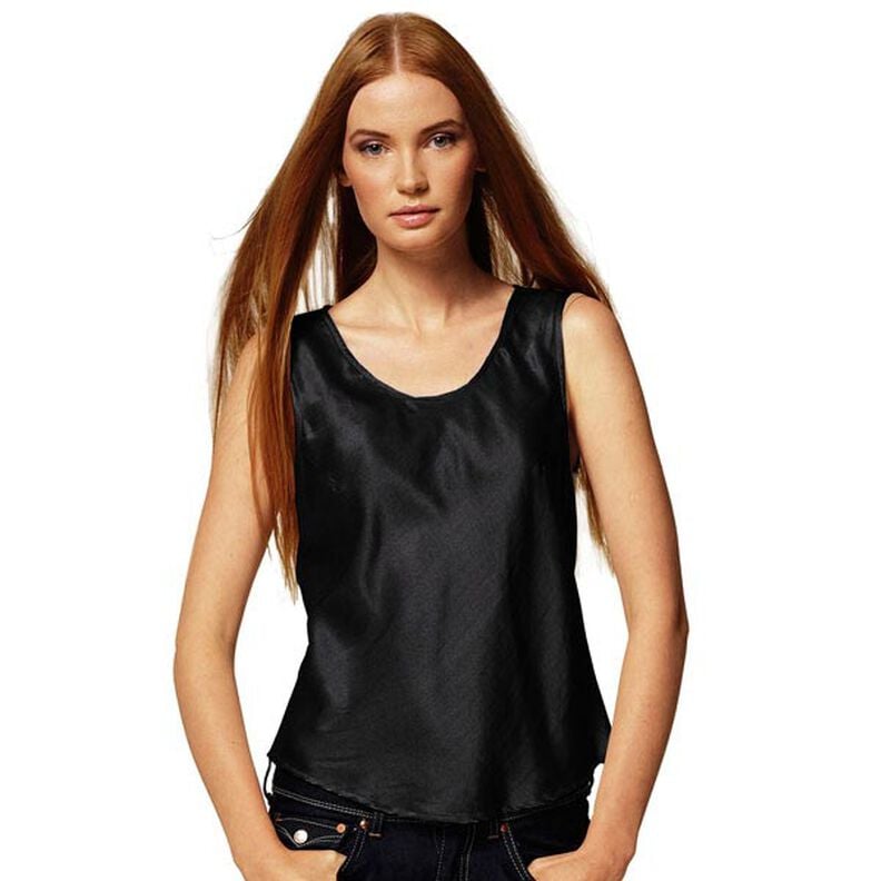 Cetim com stretch &ndash; preto,  image number 4