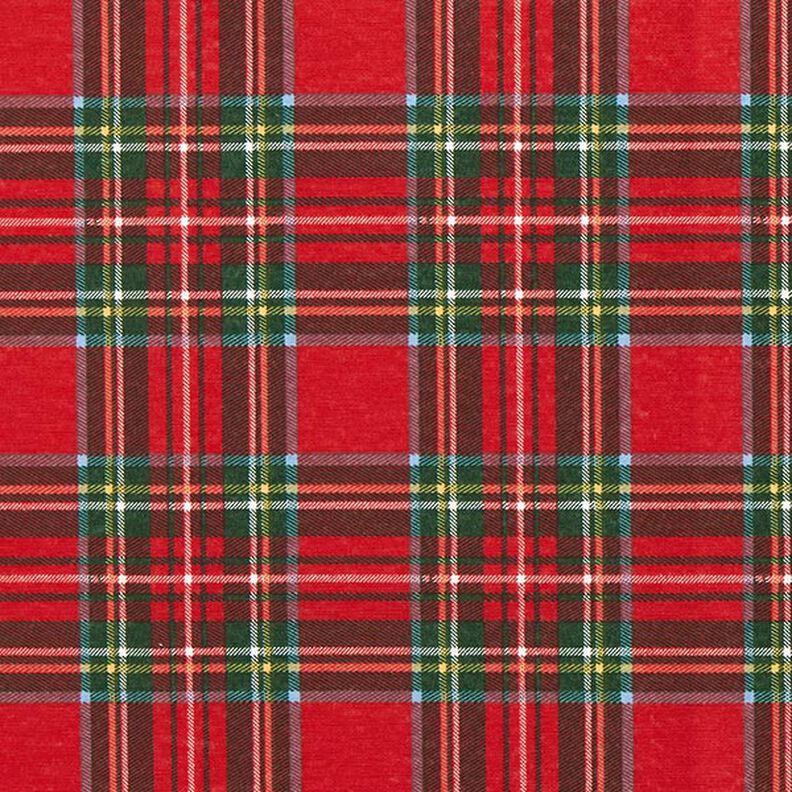 Tecido para decoração Lona Xadrez escocês – vermelho/verde pinheiro,  image number 1