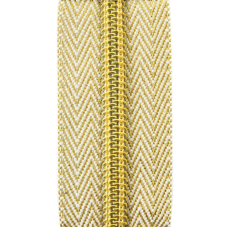 Fecho de correr sem fim | Prym – ouro metálico,  image number 1