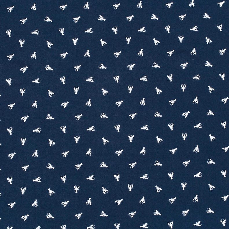 Jersey de algodão Camarão-tigre  – azul-marinho,  image number 1