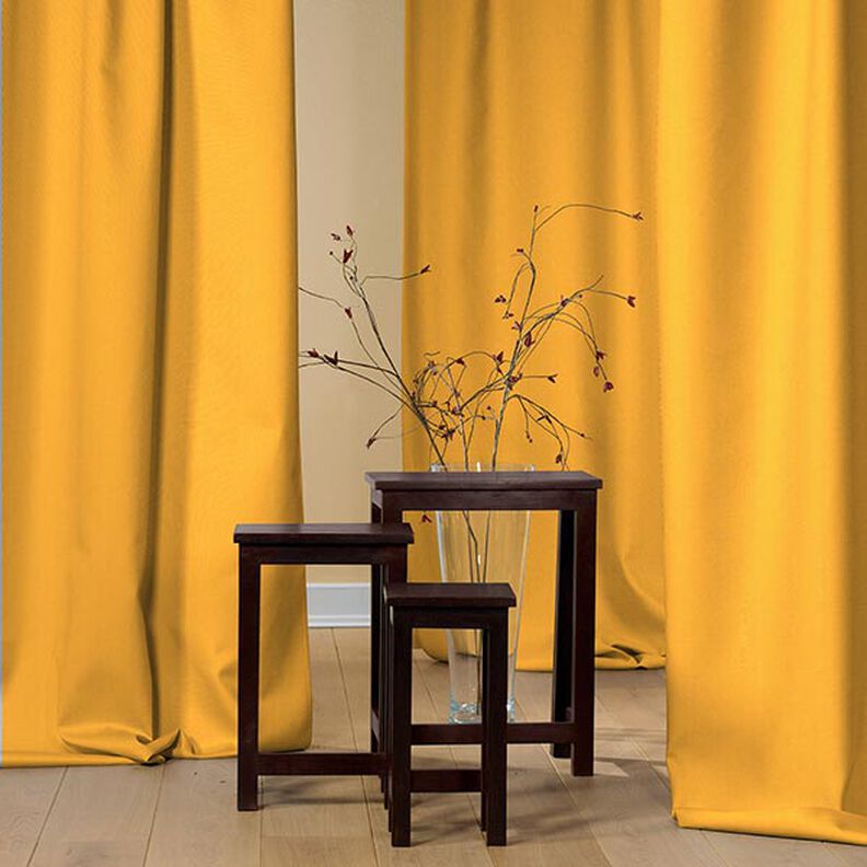 Tecido de linho – amarelo-caril,  image number 7