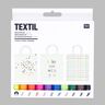 Conjunto de marcadores para têxteis «Top 10» | RICO DESIGN,  thumbnail number 1