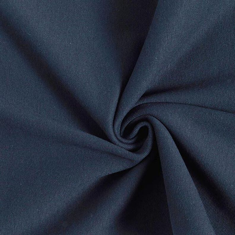 Tecido para bordas liso – azul-noite,  image number 1