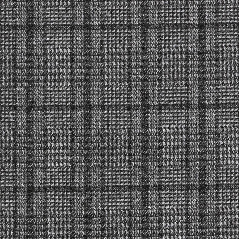 Malha para sobretudos Stretch Príncipe de Gales – cinzento claro/antracite,  image number 1