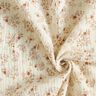 Musselina/ Tecido plissado duplo Florzinhas – branco sujo,  thumbnail number 4