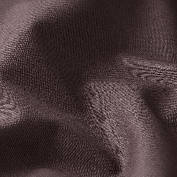 Popelina de algodão Liso – castanho escuro,  image number 2