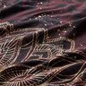 Jersey de algodãoTecido com orla Mandala com salpicos dourados | Glitzerpüppi – castanho,  thumbnail number 7