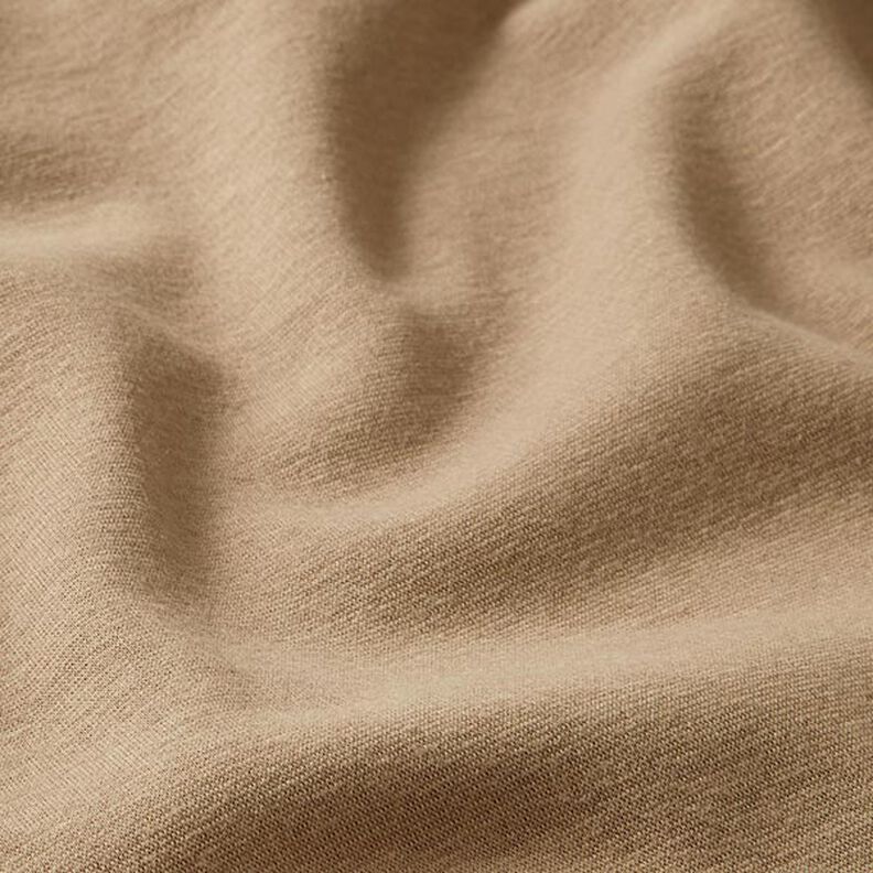 Tecido polar alpino Sweater aconchegante Liso – cor de areia,  image number 3