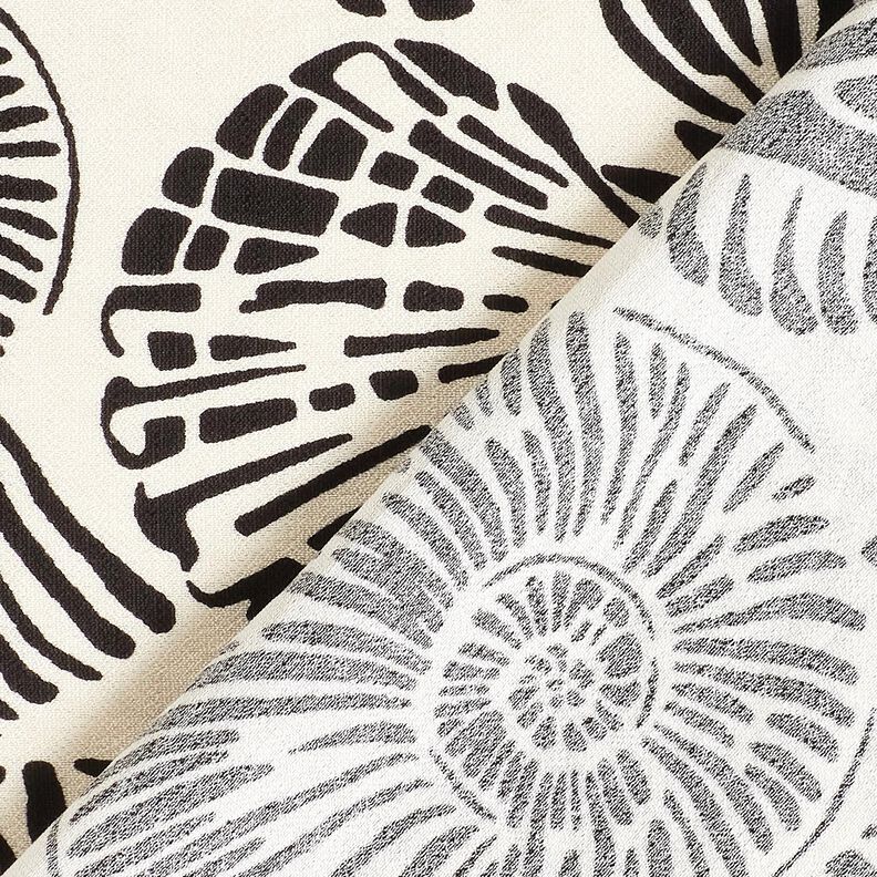 <h2>Tecido de Viscose Air Flow Conchas, Branco L&atilde;/Preto &ndash; Tecido e com Estampa Digital</h2>,  image number 4