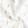 Musselina/ Tecido plissado duplo Florzinhas &ndash; marfim,  thumbnail number 3