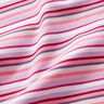 Jersey de algodão Riscas horizontais – lilás/pink,  thumbnail number 2