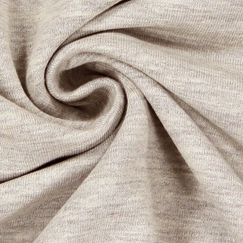 Terry francês leve melange – cinzento claro,  image number 2