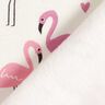 Tecido polar alpino Flamingos apaixonados – branco sujo,  thumbnail number 5