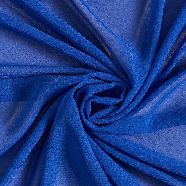 Chiffon – índigo | Retalho 100cm,  image number 1