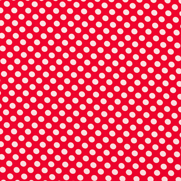 Tecido crepe Polka Dots [0,6 cm] – vermelho,  image number 1