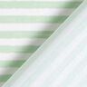 Tecido de algodão Cretone Riscas casuais – menta clara/branco,  thumbnail number 4