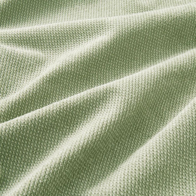 Tecido para estofos Melange macio – verde amarelado,  image number 2