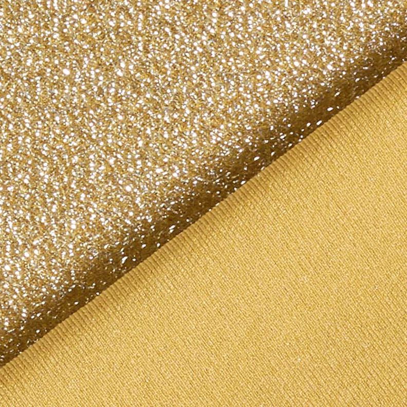 Tecido Jersey Brilho de ouropel Glamour  – mostarda,  image number 3