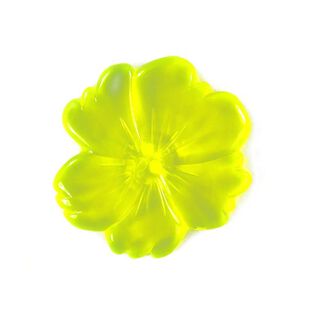 Botão de plástico, Neon Flower 2, 