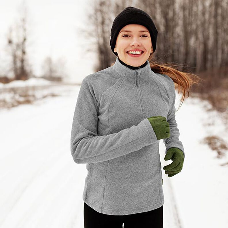 Fleece antiborboto Melange – cinzento,  image number 6