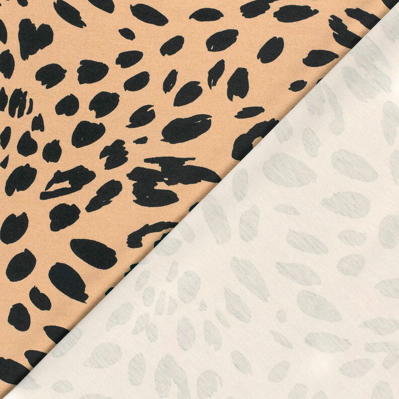 Jersey Romanit Estampado Leo – mocca/preto,  image number 4