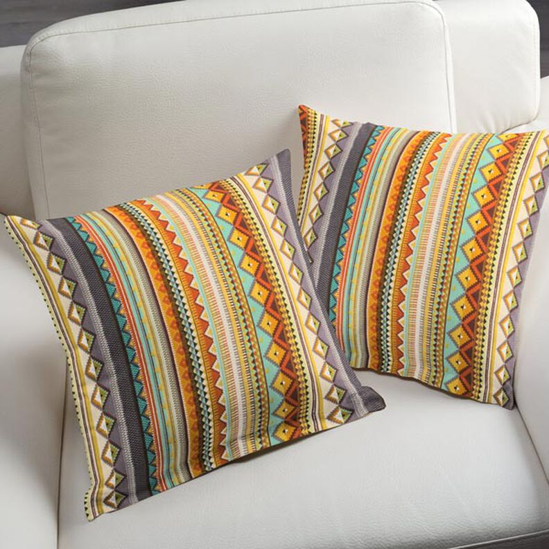 Cretone Tecido de algod&atilde;o Inca &ndash; terracota,  image number 5