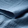 Musselina/ Tecido plissado duplo – azul ganga,  thumbnail number 5