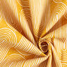 Tecido para decoração Meio linho Panamá Arcos – amarelo-caril/natural,  thumbnail number 3