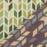 Jacquard Gobelina Ziguezague – verde,  thumbnail number 4