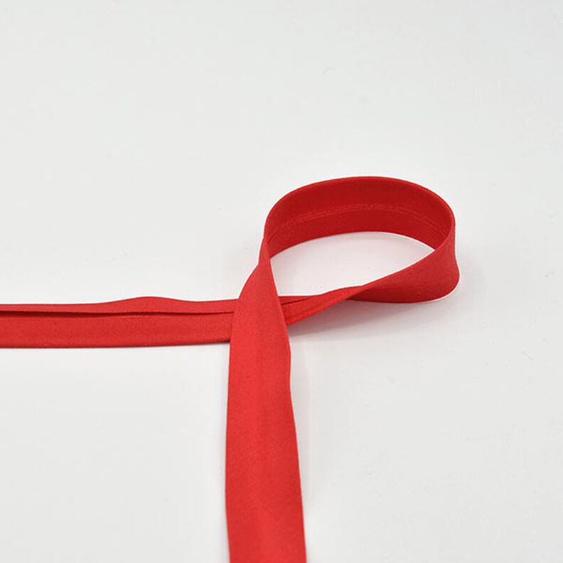 Fita de viés em algodão Popelina [20 mm] – cor de malagueta,  image number 1