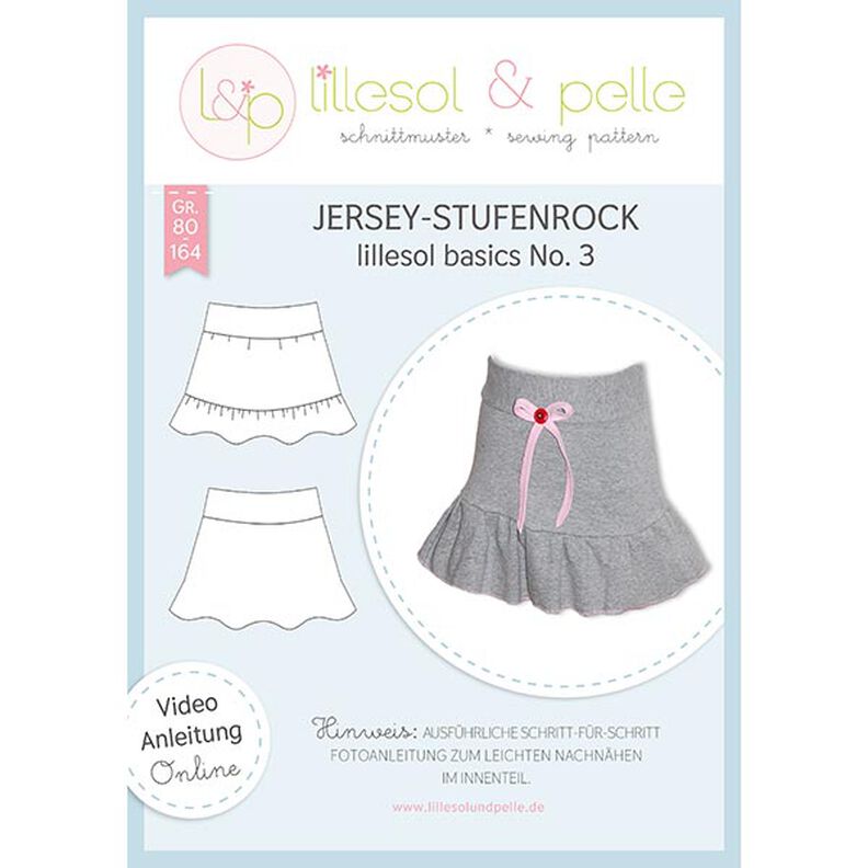 Saia Jersey em camadas, Lillesol & Pelle No. 3 | 80 - 164,  image number 1