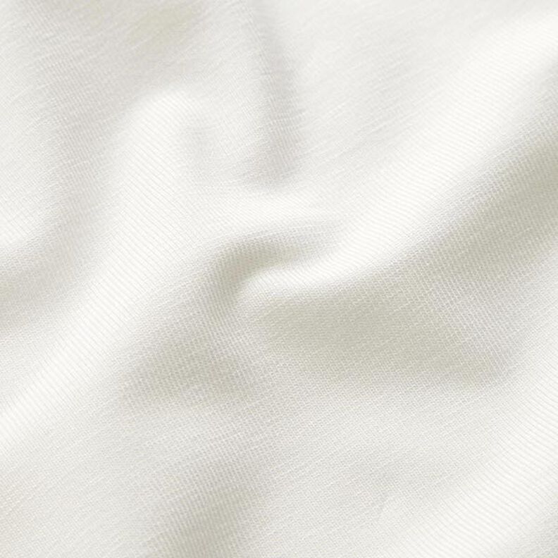 Bambu Jersey de viscose Liso – branco sujo,  image number 3